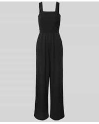 ONLY - Regular Fit Jumpsuit Met Gesmokte Romp, Model 'Elise' - Lyst