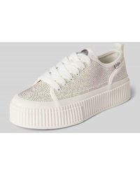 Buffalo - Sneaker mit Ziersteinbesatz Modell 'MADISON GLAM' - Lyst