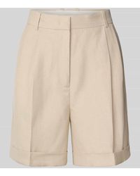 Tommy Hilfiger - Regular Fit Chinoshorts mit Leinen-Anteil - Lyst