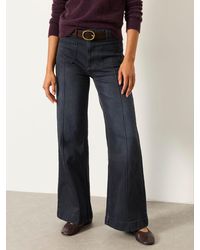 FatFace - Patch Pocket Flare Jeans - Lyst