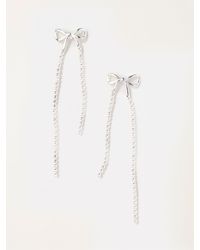 FatFace - Bow Earrings - Lyst