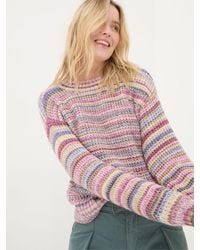 FatFace - Camille Stripe Jumper - Lyst