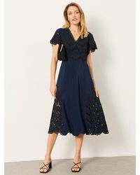 FatFace - Fatface Maya Petite Lace Dress - Lyst