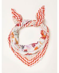 FatFace - Fatface Wilding Square Scarf - Lyst