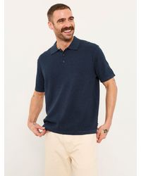 FatFace - Fatface Portloe Knitted Polo Shirt - Lyst