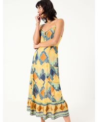 FatFace - Mae Midi Dress - Lyst