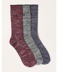 FatFace - Fatface 3 Pack/ Boot Socks - Lyst