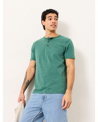 FatFace - Woodside Henley T-Shirt - Lyst