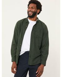 FatFace - Oxlow Long Sleeve Plain Shirt - Lyst