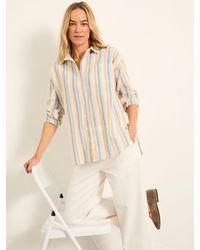 FatFace - Fatface Carolin Petite Stripe Shirt - Lyst