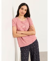 FatFace - Wild Meadow Graphic T Shirt - Lyst