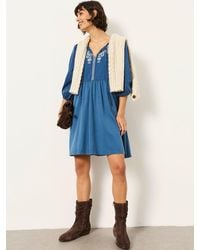 FatFace - Cassie Detail Dress - Lyst