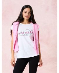 FatFace - Ivy Pulse Graphic T Shirt - Lyst
