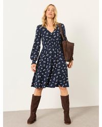 FatFace - Fatface Sophie Petite Jersey Dress - Lyst