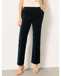 FatFace - Petite Mabel Velvet Tailored Trousers - Lyst