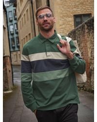 FatFace - Long Sleeve Chest Stripe Rugby - Lyst