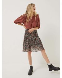 FatFace - Blush Floral Kayleigh Skirt - Lyst