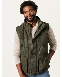 FatFace - Broadsands Quilted Utility Vest - Lyst