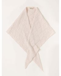 FatFace - Pointelle Triangle Scarf - Lyst