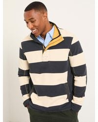 FatFace - Airlie Stripe Quarter Neck Sweat Top - Lyst