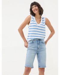FatFace - Bisley Denim Bermuda Shorts - Lyst