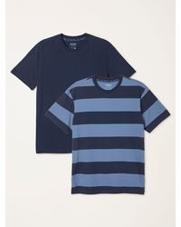 FatFace - 2 Pack Short Sleeve T-Shirts - Lyst
