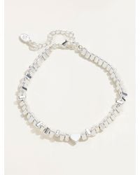 FatFace - Fatface Tone Heart Bracelet - Lyst