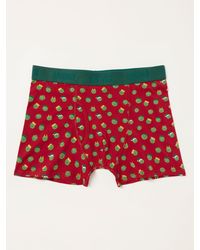 FatFace - Fatface Festive Brussels Sprout Boxers - Lyst