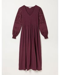 FatFace - Fatface Demi Petite Midi Jersey Dress - Lyst
