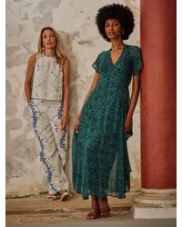 FatFace - Fatface V & A Fatface Maisie Petite Maxi Dress - Lyst