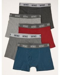 FatFace - Fatface Classic Boxers 5 Pack - Lyst