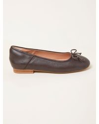 FatFace - Fatface Leather Ballerina Pump - Lyst