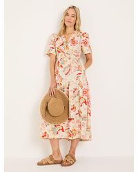 FatFace - Gigi Midi Dress - Lyst