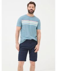 FatFace - Stow Flat Front Shorts - Lyst