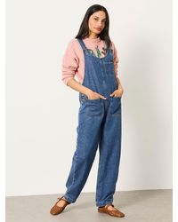 FatFace - Fatface Denim Gardener Dungaree - Lyst