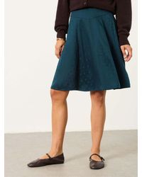 FatFace - Selena Polka Dot Satin Mini Skirt - Lyst