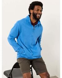 FatFace - Brooke Quarter Neck Sweat Top - Lyst
