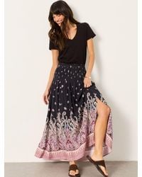 FatFace - Harper Midi Skirt - Lyst