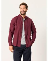 FatFace - Fatface Tadwick Long Sleeve Brushed Shirt - Lyst