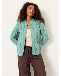 FatFace - Petite Quilted Jacket - Lyst