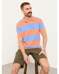 FatFace - Ashton Striped Polo Shirt - Lyst