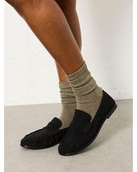FatFace - Fatface Suede Loafer Flat - Lyst