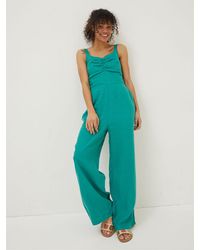 FatFace - Linen Vic Jumpsuit - Lyst