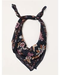 FatFace - Vintage Floral Printed Square Scarf - Lyst