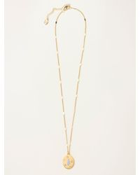 FatFace - Fatface July Birth Flower Necklace - Lyst