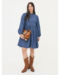 FatFace - Corrie Denim Dress - Lyst