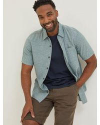 FatFace - Fatface Bugle Linen Cotton Shirt - Lyst