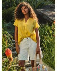 FatFace - Letty Regular Embroidered Blouse - Lyst