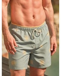 FatFace - Trevose Swim Shorts - Lyst