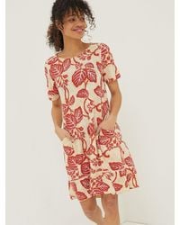 FatFace - Fatface Simone Vine Jersey Dress - Lyst